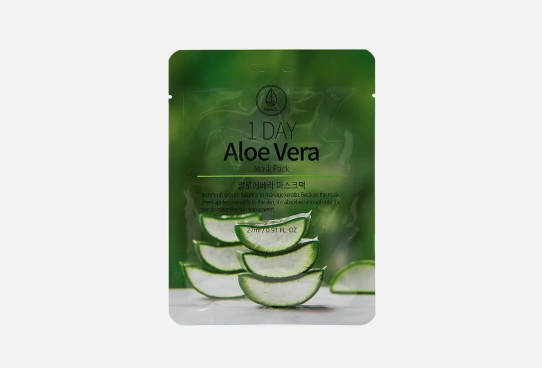 1 DAY Aloe Vera Mask Pack — MEDB